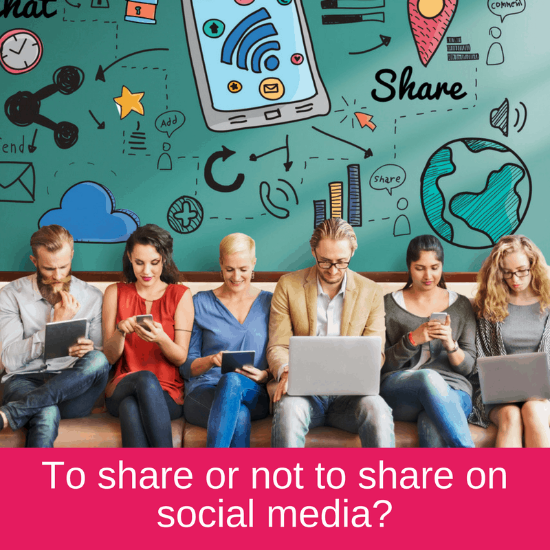 to share or not to share on social media