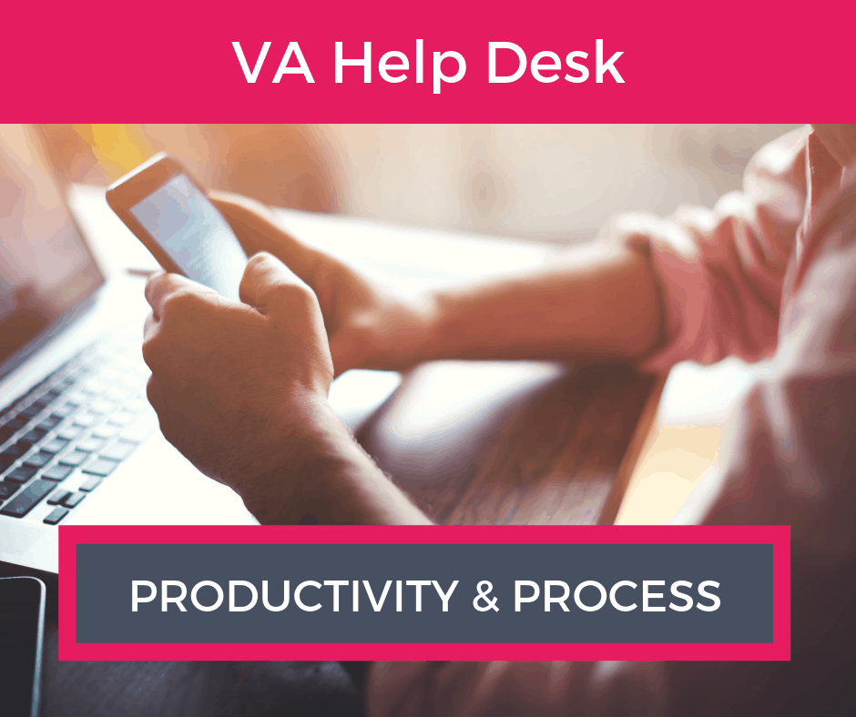Productivity and Process