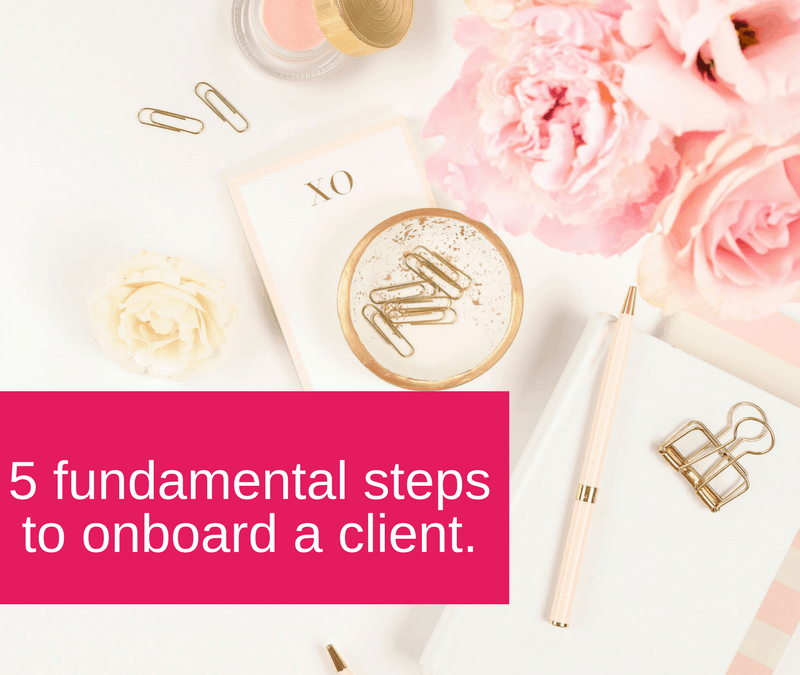 5 fundamental steps to onboard a client