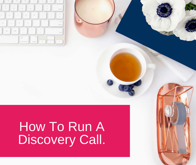 How to run a discovery call
