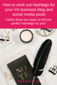 hashtags for your VA business