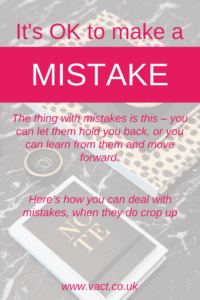 Its OK to make a mistake