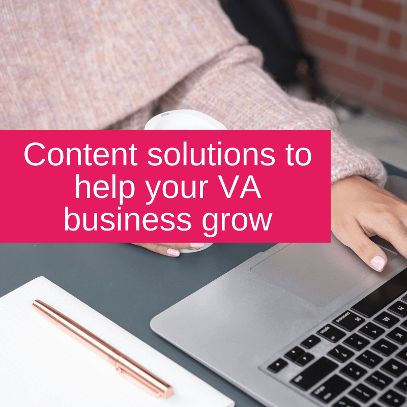 Content solutions to help your VA business grow