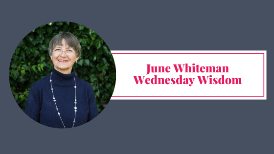 Wednesday Wisdom June Whiteman Virtually There