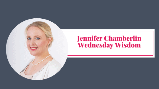 Jennifer Chamberlin Wednesday Wisdom Blog Graphic