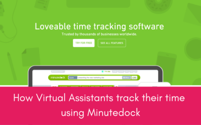 How Virtual Assistants track their time with Minutedock